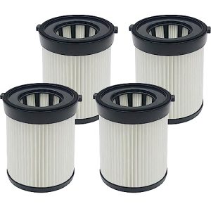 Fette Filter FSV001 Hepa Filter Replacement - Fabuletta, Girnoor, Afoddon Compatible, Premium Material, Pack of 4, Vacuu