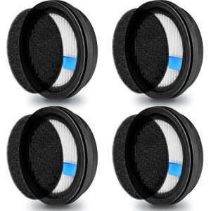 NEQUARE ORFELD Afoddon Cordless Vacuum Cleaner Filters V16 S12 S25 S26 A200 A200Pro B06 B08 C10A C10G 4 Pack HE-PA Filte